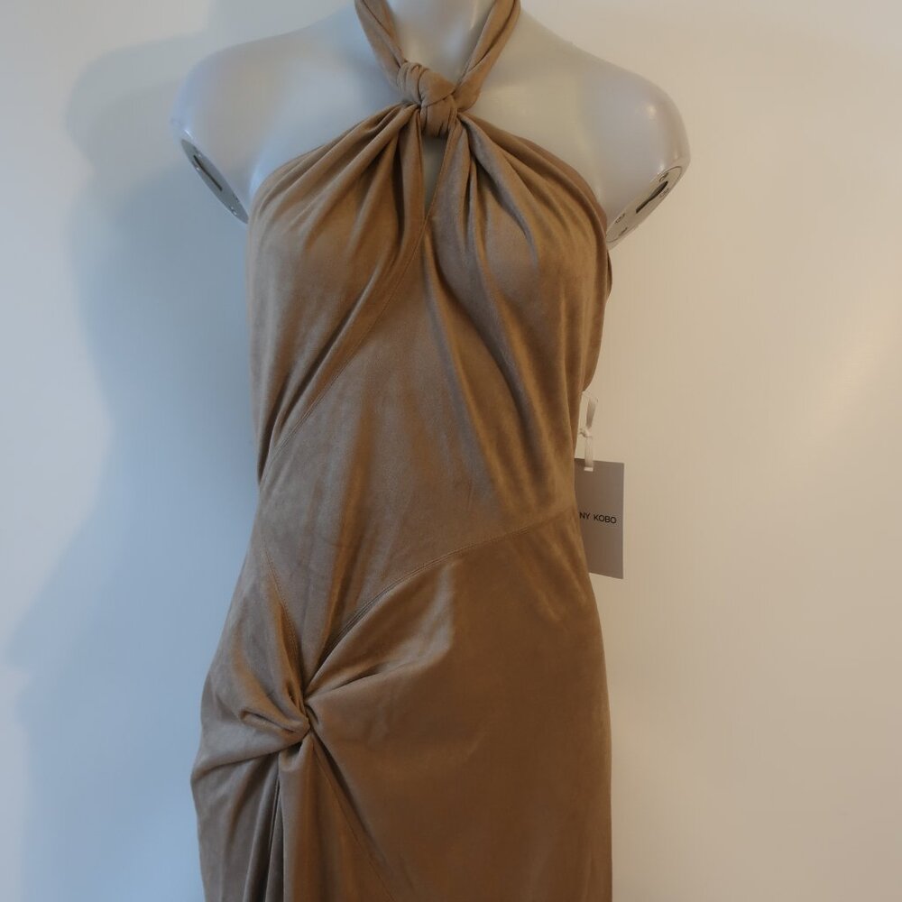 Ronny Kobo Collection Tan Maxi Dress - Picture 8 of 15